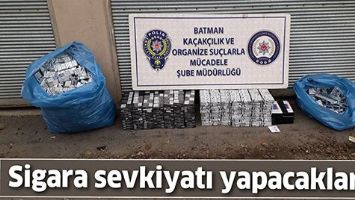 SİGARA SEVKIYATI YAPACAKLARDI!