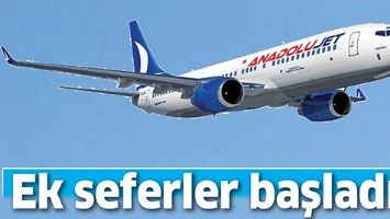 EK SEFERLER BAŞLADI&hellip;