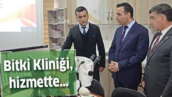 BİTKİ KLİNİĞİ, HİZMETTE&hellip;