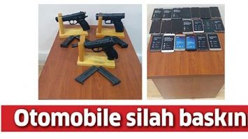 OTOMOBİLE SİLAH BASKINI!