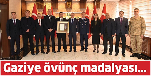 GAZİYE &Ouml;V&Uuml;N&Ccedil; MADALYASI&hellip;