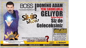 DOMİNO ADAM, SEYİRCİYLE BULUŞACAK
