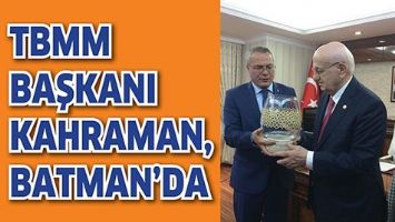 TBMM BAŞKANI KAHRAMAN, BATMAN&rsquo;DA