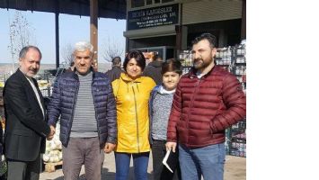 Başkan Adayı Akyıldız, esnafla buluştu