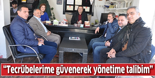 &ldquo;TECR&Uuml;BELERİME G&Uuml;VENEREK Y&Ouml;NETİME TALİBİM&rdquo;