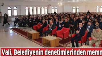 VALİ, BELEDİYENİN DENETİMLERİNDEN MEMNUN&hellip;