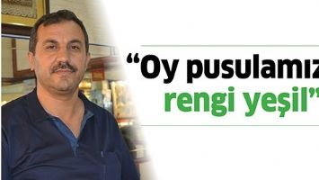 &ldquo;OY PUSULAMIZIN RENGİ YEŞİL&rdquo;
