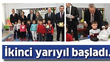 İKİNCİ YARIYIL BAŞLADI&hellip;
