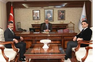 ELEKTRİK ŞİRKETİNDEN VALİ&rsquo;YE ZİYARET