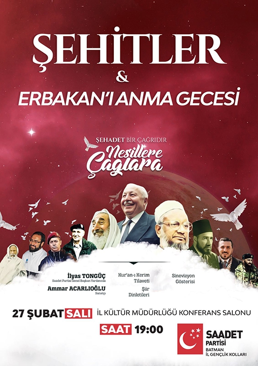 SP, ERBAKAN&rsquo;I ANACAK
