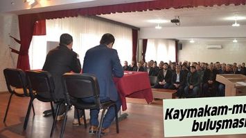 KAYMAKAM-MUHTAR BULUŞMASI