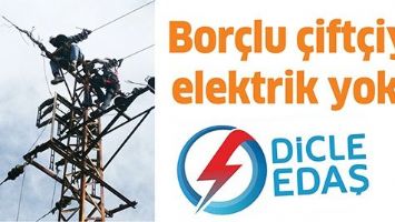 BOR&Ccedil;LU &Ccedil;İFT&Ccedil;İYE ELEKTRİK YOK&hellip;