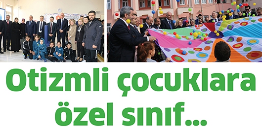 OTİZMLİ &Ccedil;OCUKLARA &Ouml;ZEL SINIF&hellip;