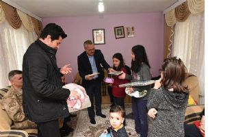 VALİ, GAZİLERİ ZİYARET ETTİ