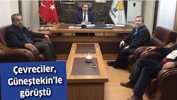 &Ccedil;EVRECİLER, G&Uuml;NEŞTEKİN&rsquo;LE G&Ouml;R&Uuml;ŞT&Uuml;