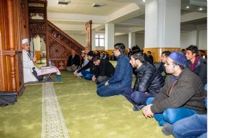 &Ouml;ĞRENCİLERLE VAAZDA BULUŞTU