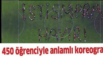450 &Ouml;ĞRENCİYLE ANLAMLI KOREOGRAFİ&hellip;