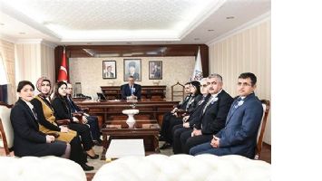 DEFTERDAR&rsquo;DAN VALİ&rsquo;YE ZİYARET