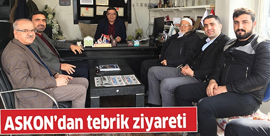 ASKON&rsquo;DAN TEBRİK ZİYARETİ