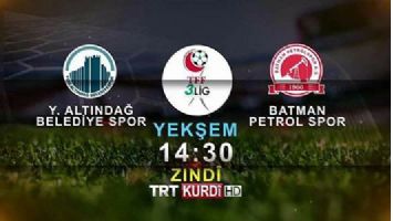 KRİTİK MA&Ccedil; TRT KURDİ&rsquo;DE