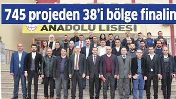 745 PROJEDEN 38&rsquo;İ B&Ouml;LGE FİNALİNE&hellip;