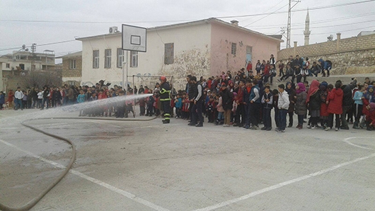 GERC&Uuml;Ş&rsquo;TE YANGIN SENARYOSU