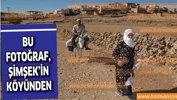 BU FOTOĞRAF, ŞİMŞEK&rsquo;İN K&Ouml;Y&Uuml;NDEN