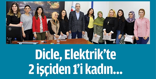 DİCLE ELEKTRİK&rsquo;TE 2 İŞ&Ccedil;İDEN 1&rsquo;İ KADIN&hellip;