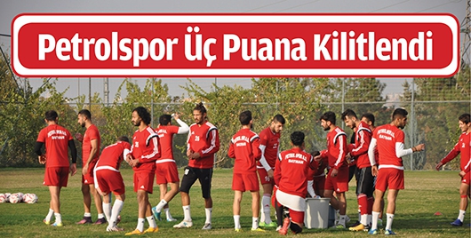 PETROLSPOR &Uuml;&Ccedil; PUANA KİLİTLENDİ