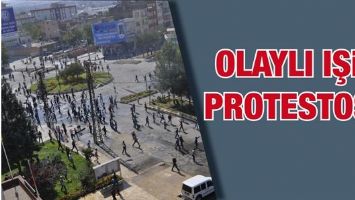 OLAYLI IŞİD PROTESTOSU