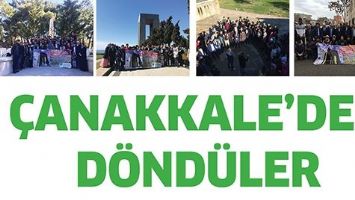 &Ccedil;ANAKKALE&rsquo;DEN D&Ouml;ND&Uuml;LER