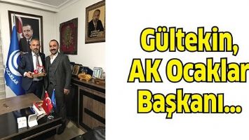 G&Uuml;LTEKİN, AK OCAKLAR BAŞKANI&hellip;