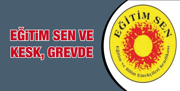 EĞİTİM SEN VE KESK, GREVDE&hellip;