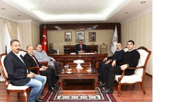 BASKETBOL FEDERASYONU&rsquo;NDAN ZİYARET
