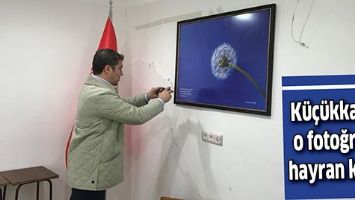 K&Uuml;&Ccedil;&Uuml;KKAYA, O FOTOĞRAFA HAYRAN KALDI