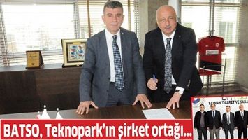 BATSO, TEKNOPARK&rsquo;IN ŞİRKET ORTAĞI&hellip;