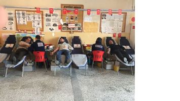 &Ouml;ĞRETMENLER KAN VERİDİ