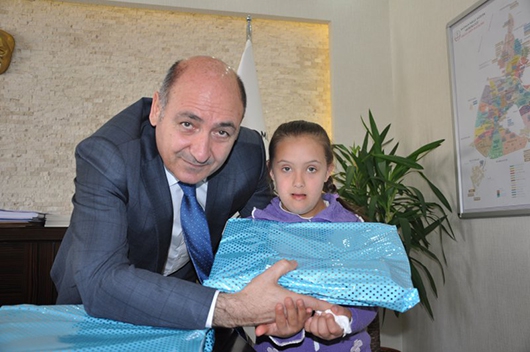 KURTARAN, MİNİKLERİ AĞIRLADI