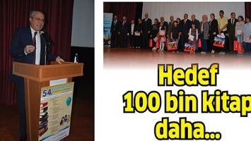 HEDEF 100 BİN KİTAP DAHA&hellip;