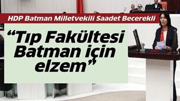 &ldquo;TIP FAK&Uuml;LTESİ BATMAN İ&Ccedil;İN ELZEM&rdquo;