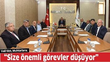 &ldquo;SİZE &Ouml;NEMLİ G&Ouml;REVLER D&Uuml;Ş&Uuml;YOR&rdquo;