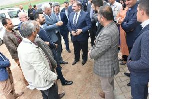 G&Uuml;NEŞTEKİN, K&Ouml;YLERDE İNCELEME YAPTI