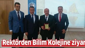 REKT&Ouml;RDEN BİLİM KOLEJİNE ZİYARET