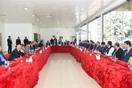 VALİ, M&Uuml;D&Uuml;RLERLE BULUŞTU