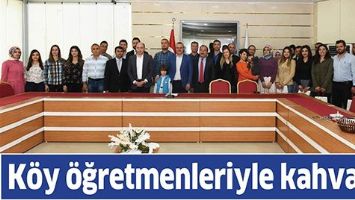 K&Ouml;Y &Ouml;ĞRETMENLERİYLE KAHVALTI