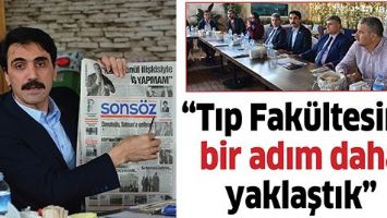 &ldquo;TIP FAK&Uuml;LTESİNE BİR ADIM DAHA YAKLAŞTIK&rdquo;