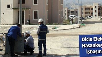 DİCLE ELEKTRİK HASANKEYF&rsquo;TE İŞBAŞINDA