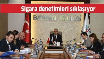SİGARA DENETİMLERİ SIKLAŞIYOR
