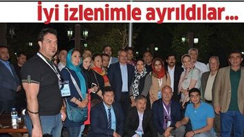 İYİ İZLENİMLE AYRILDILAR&hellip;