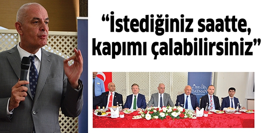 &ldquo;İSTEDİĞİNİZ SAATTE, KAPIMI &Ccedil;ALABİLİRSİNİZ&rdquo;